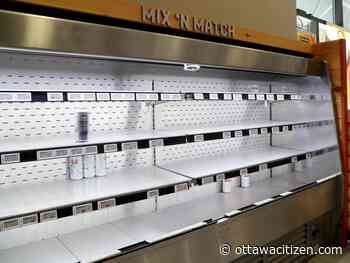 Empty shelves at Ottawa beer stores as doubt surrounds deal to end LCBO strike