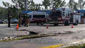 Road closed after after water main break in northwest Calgary