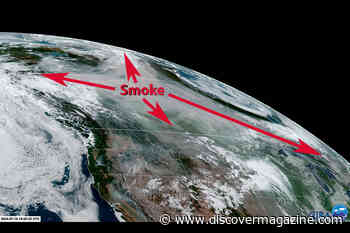 As Wildfires Explode, Smoke Billows Across a Vast Expanse of North America