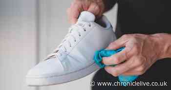 Woman swears by 85p Home Bargains product to get white trainers 'spotless'