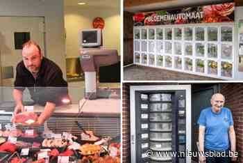 In deze ‘automatengemeente’ haal je zowat alles uit de muur, van pralines over bloemen tot... zeepieren: “Eigenlijk hoop ik dat dit niet de toekomst is”