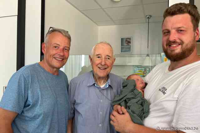 Hitproducer Serge Ramaekers is trotse opa in puur Brasschaats viergeslacht