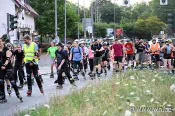 800 sportliche Teilnehmer rollen in die Marathon-Nacht
