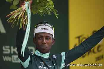 Biniam Girmay rijdt Heylen Vastgoed na-Tourcriterium Herentals: “Drie jaar na elkaar de groene trui”