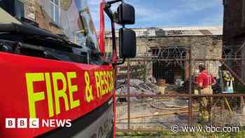 Residents warned to keep windows shut after factory blaze