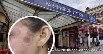 Woman attacked near Farringdon station in north London