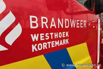 Brandweer rukt uit voor gasgeur in doodlopend steegje