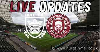 Hull FC vs Wigan Warriors LIVE second half action as brilliant Hull build FOUR score lead