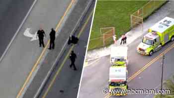 Opa-locka crash leaves at least 1 hurt