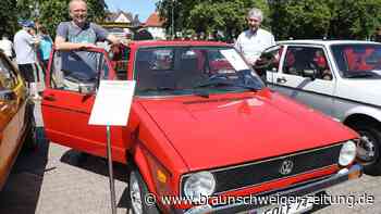 Echte Hingucker: 170 VW-Golf I beim Treffen in Vorsfelde