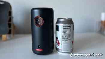 I tested the world's smallest projector with Google TV, and it blew me away