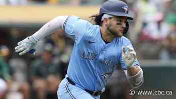 Blue Jays place Bo Bichette on 10-day injured list with calf strain