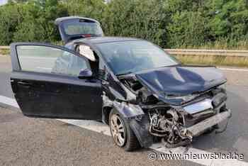 Auto crasht op E313 in Riemst, verschillende gewonden