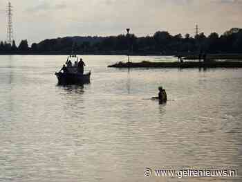 Grote zoekactie naar persoon te water in Nederrijn