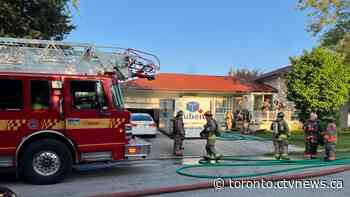 House fire in North York leaves 65-year-old woman dead