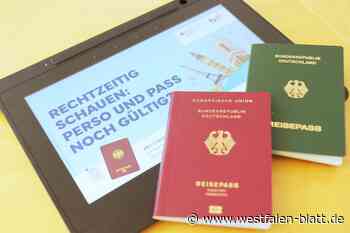 Schnell noch den Reisepass beantragen? So lange dauert es in Höxter