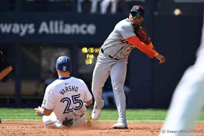 Rogers’ grand slam lifts surging Detroit Tigers 7-3 over Toronto Blue Jays