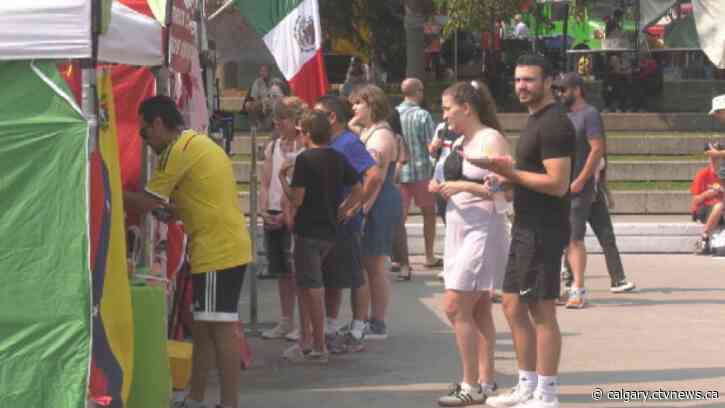 Fiestaval Latino heats up Olympic Plaza