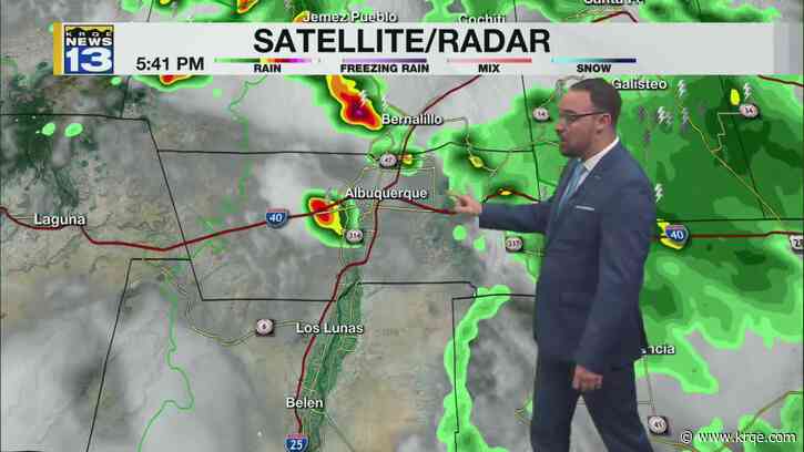 Heavy rain causes flash flood warnings across parts of New Mexico