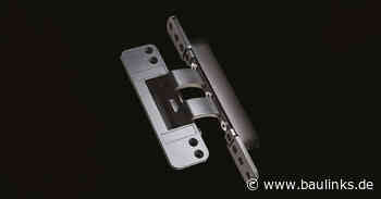 J-Tec 3D: Verdeckt liegendes Bandsystem von SFS für flächenbündige Türen