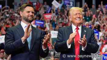 Trump joined by Vance for rally, wastes little time in lobbing insults at Biden