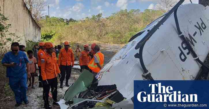 Two Australians and three Indonesians survive helicopter crash in Bali, officials say