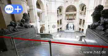 Bröckelnde Kuppel in Hannovers Neuem Rathaus: Netz wird maßgefertigt