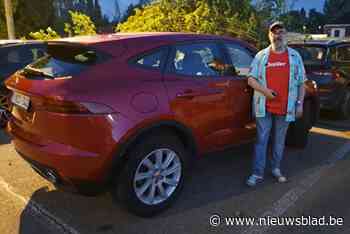 Rode Jaguar als aandenken van overleden Peter ontsnapt aan grote stormschade: “Veel geluk gehad”