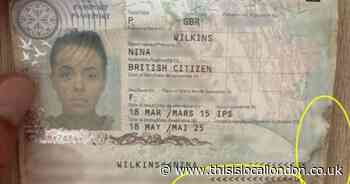Ryanair bar UK couple from flying over passport tea stain