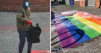 Forest Gayte Pride flags vandalism prompts police appeal