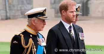King Charles' four-word response after Prince Harry asked to meet up during brief UK visit