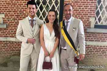 Schepen huwt zijn eigen dochter: “Heb bruidegom extra toegesproken”