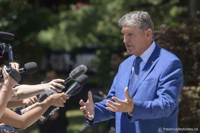 Sen. Joe Manchin, an independent of West Virginia, urges Biden to withdraw from race