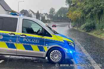 Unwetter: viele Einsätze für Bielefelder Feuerwehr