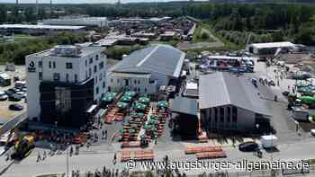 Bei der Firma Rupp in Weißenhorn wird im großen Stil gefeiert
