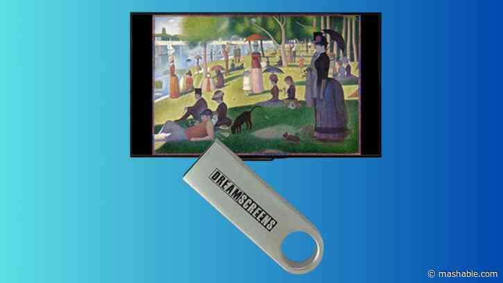 Transform your TV into an art gallery with Dreamscreens for just $33