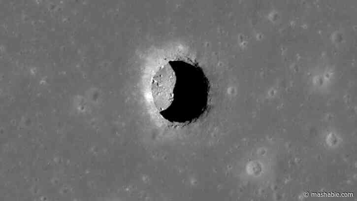 Scientists discover fascinating tunnel on the moon