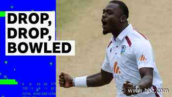 Third time lucky for Seales as he picks up wicket after two dropped catches