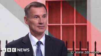 Jeremy Hunt apologises for pandemic 'groupthink'