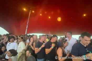 VIDEO. Tent gaat waaien door wind op dancefestival in Maaseik