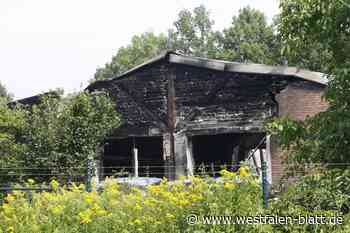 Feuerwehr auch am Tag danach im Einsatz