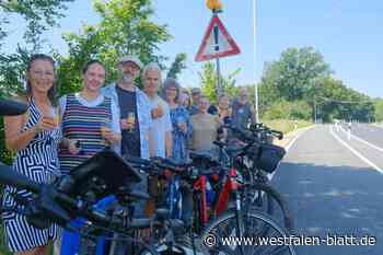 Grüne Liste Vlotho freut sich über neuen Radweg