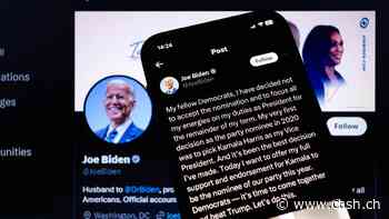 Joe Biden steigt aus dem Rennen um die US-Präsidentschaft aus