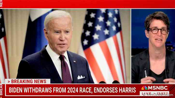 Liberal media members jubilant as Biden drops out, race against Trump resets: 'What a man, what a patriot'