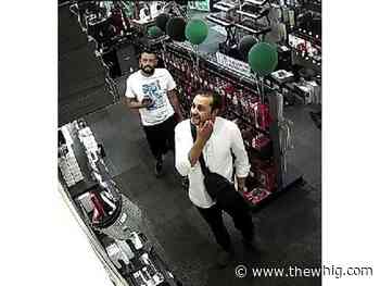 Kingston Police seek to identify suspects in theft at music store