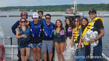 OPP rescue group of people boating on Georgian Bay