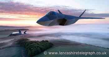 Latest look at future fighter jet being developed in Lancashire