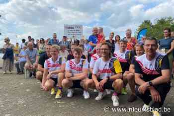 Hazewinkel wuift Olympische roeiers uit