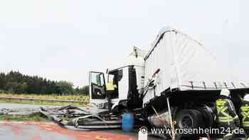 Lkw-Unfall bei Bernau: Massiver Stau auf A8 in beide Richtungen