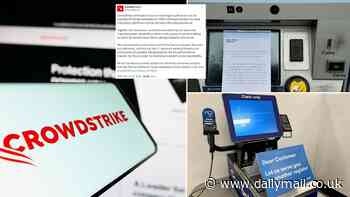 CrowdStrike outage continues to wreak havoc around the globe - as the firm claims a 'significant number' of the 8.5 million Windows devices affected by the blackout are back online